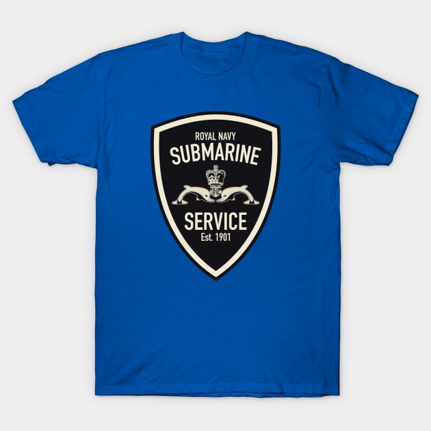 Royal Navy Submarine Service T-Shirt by TCP